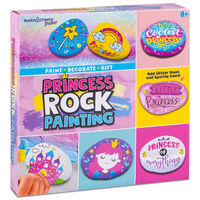 Glitter Princess Rock Painting Kit