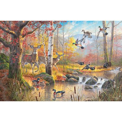 Wildlife Sanctuary 1000 Piece Jigsaw Puzzle image number 2