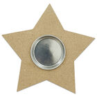 Wooden Star Tealight Holder image number 1