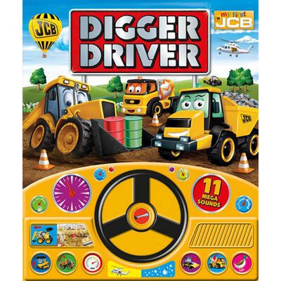 My First JCB Digger Driver Board Book image number 1