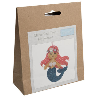 Felt Decoration Kit: Mermaid image number 1