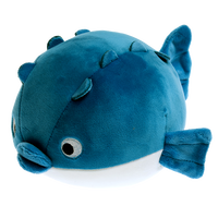 Playworks Hugs & Snugs Mini Plush: Puffer Fish