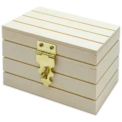 Wooden Treasure Chest image number 1
