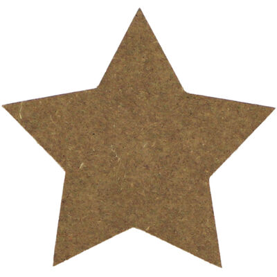 Small MDF Star Shape image number 1