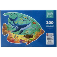 Under the Sea Shape 200 Piece Jigsaw Puzzle