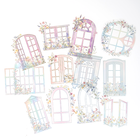 Holographic Window Craft Stickers: Pack of 12 image number 2