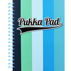 A4 Blue Stripe Pukka Pad Jotter Notebook image number 1