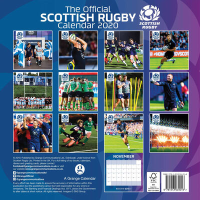 The Official Scottish Rugby Calendar 2020 image number 3