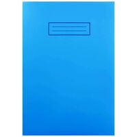 Silvine A4 Bright Exercise Book: Assorted