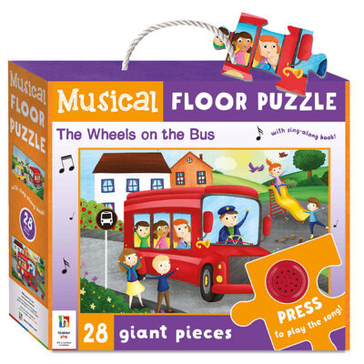Wheels Bus Musical Floorpuzzle image number 1