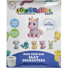 Squishlings Air Drying Clay Set: Unicorn Animals image number 1