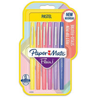Paper Mate Flair Felt Tip Pens: Pack of 6