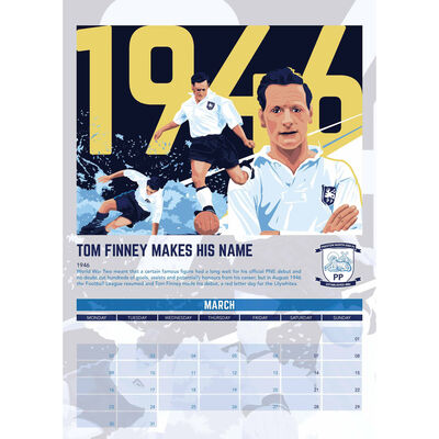 Preston North End Football Club Calendar 2020 image number 2