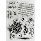 Crafter's Companion Collage Photopolymer Stamp - Beautiful Peony image number 2