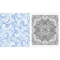 Calm and Serene Colouring Book