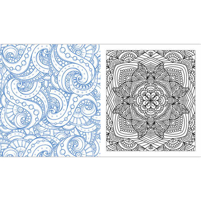 Calm and Serene Colouring Book image number 2