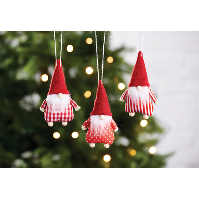 Red Santa Trio Fabric Kit image number 3