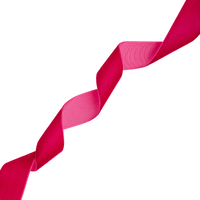 Festive Fuchsia Wreath Ribbon