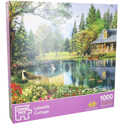 JCPi 1000pc Lakeside Cottage image number 1