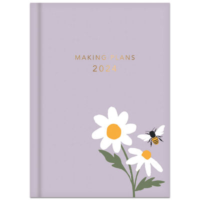 Daisy Bee 2024 Week to View Pocket Diary image number 1