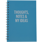 A5 Wiro Blue Quote Notebook image number 1
