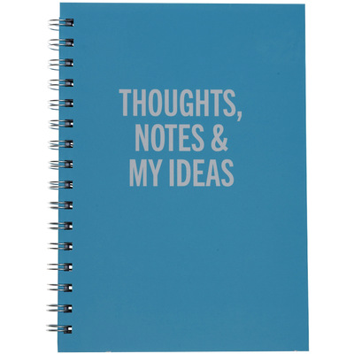 A5 Wiro Blue Quote Notebook image number 1