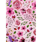 Pink Floral Notes List Pad image number 4