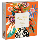 Kitty McCall Leopard Vase 144 Piece Wood Jigsaw Puzzle image number 1