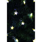 10 Bright White Gold Glitter LED Star Lights image number 3