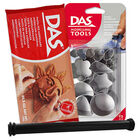 DAS Terracotta Clay and Tools Bundle image number 1