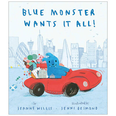 Blue Monster Wants It All! image number 1