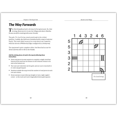 The Murder Mystery Club Puzzle Book: Murder in the Village image number 5