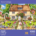 Stone Cottage 1000 Piece Jigsaw Puzzle image number 1