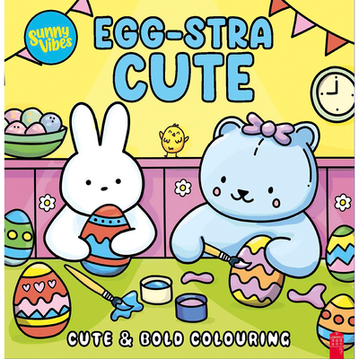 Egg-stra Cute Colouring Book image number 1