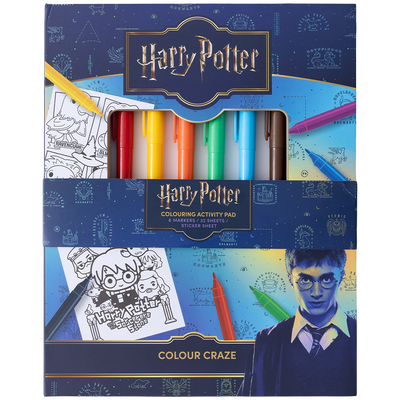 Harry Potter Colouring Activity Pad Set image number 1