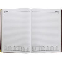 A4 Red Gold 2020 Day a Page Diary