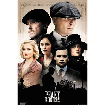 Peaky Blinders Cast Wall Poster image number 1