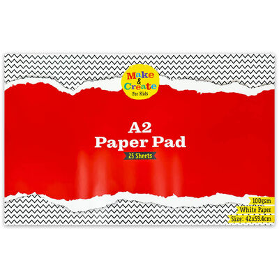 A2 Paper Pad: 25 Sheets image number 1
