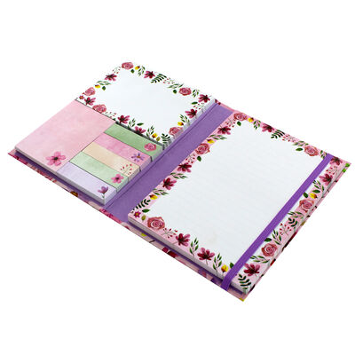 Pink Floral Notes List Pad image number 3