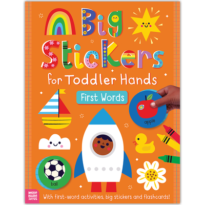 Big Stickers for Toddler Hands: First Words image number 1