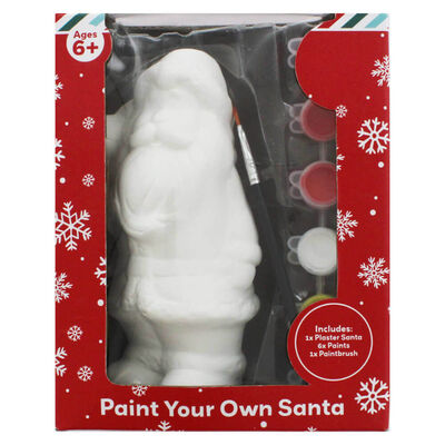 Paint Your Own Ceramic Santa image number 1