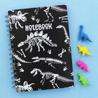 A5 Dino Bones Lined Notebook image number 3