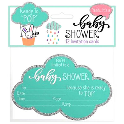 Baby Shower: 12 Invitation Cards image number 1