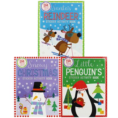 Christmas Sticker Fun: 6 Activity Book Bundle image number 2