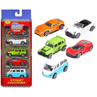 PlayWorks Die Cast Vehicles: Pack of 5 image number 4