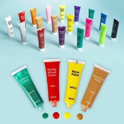 Paint Set: Assorted Colours image number 2