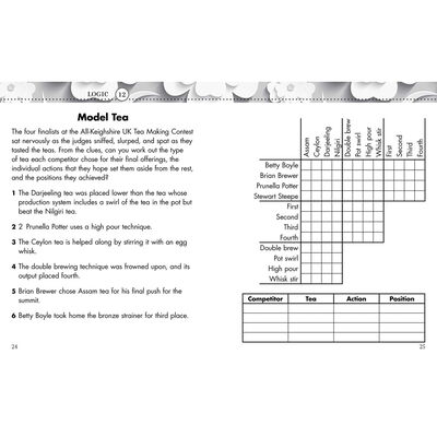 Posh Large Print Logic: 100 Puzzles image number 2