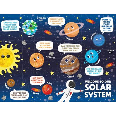 Solar System 100 Piece Jigsaw Puzzle image number 2