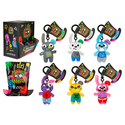 Bad Habbit Rabbitz Clip-On Plush Blind Bag image number 2