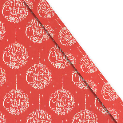 Christmas Gift Wrap 5m: Assorted Festive Patterns image number 1